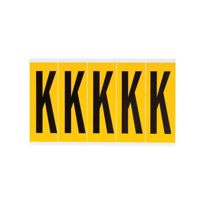 Individual Number and Letter Labels
