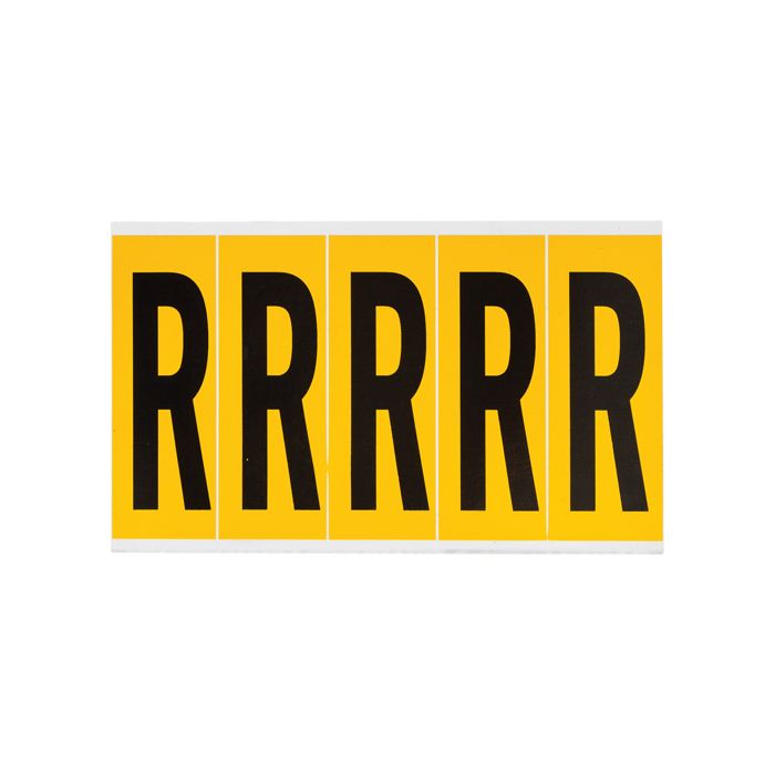 Individual Number & Letter Labels