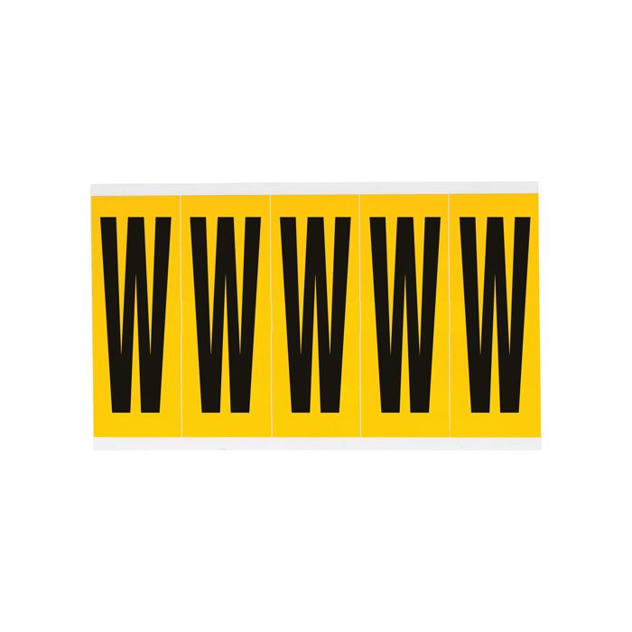 Individual Number & Letter Labels