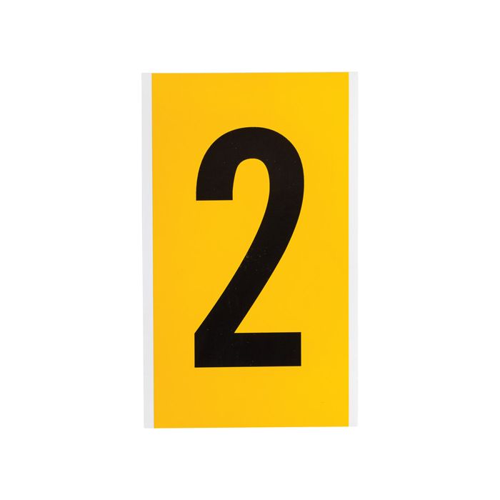 Individual Number and Letter Label