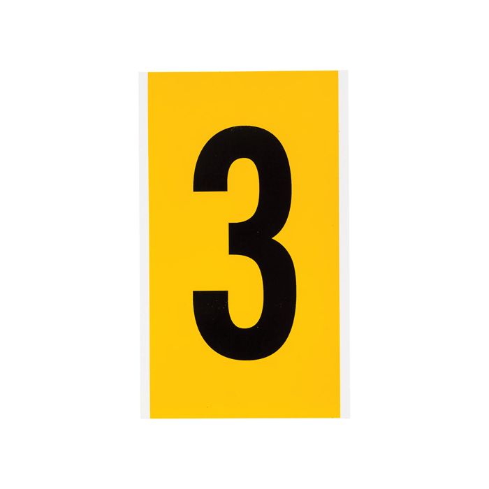 Individual Number and Letter Label