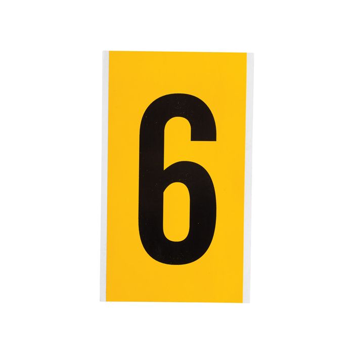 Individual Number and Letter Label