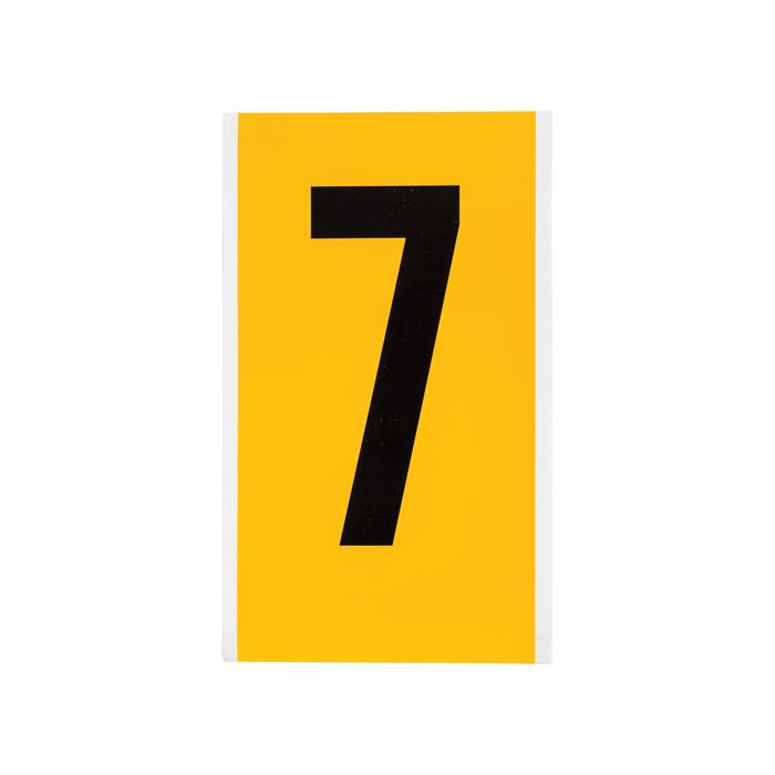 Individual Number and Letter Label