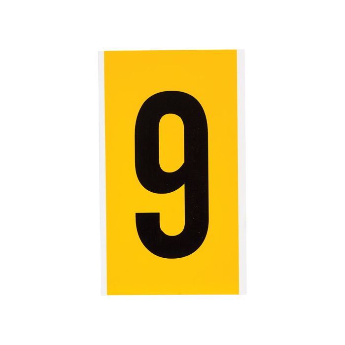 Individual Number and Letter Label
