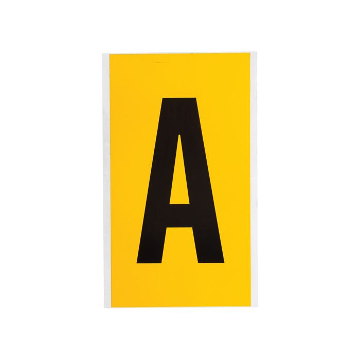 Individual Number and Letter Label
