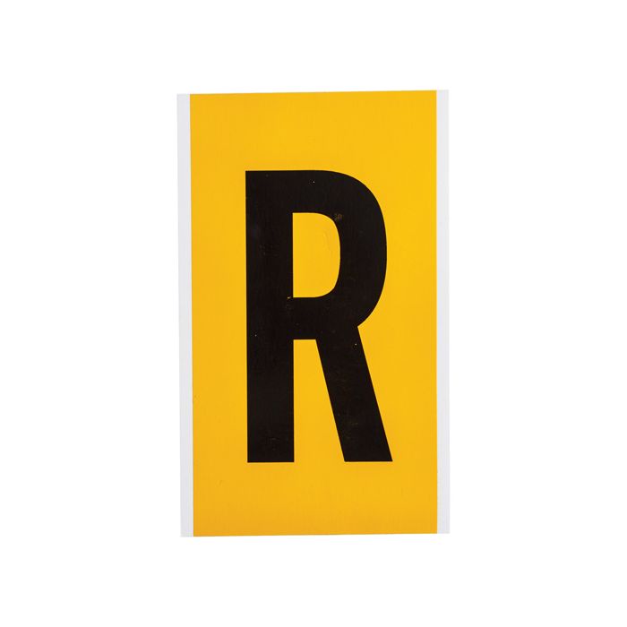 Individual Number & Letter Label