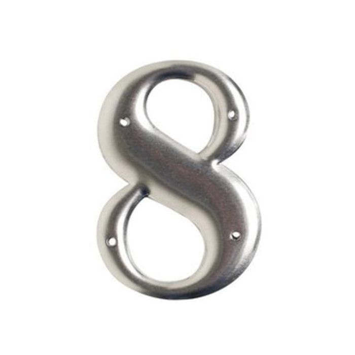 Aluminum Embossed Number and Letter Labels