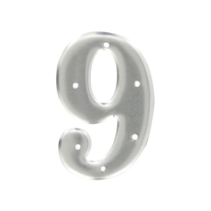 Aluminum Embossed Number and Letter Labels