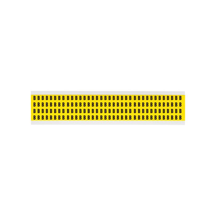 Repositionable Individual Number and Letter Labels
