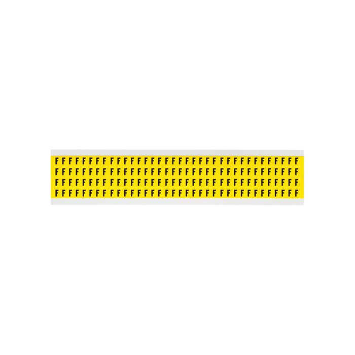Repositionable Individual Number and Letter Labels