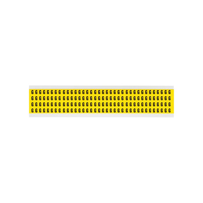 Repositionable Individual Number and Letter Labels