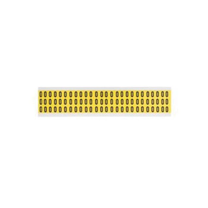 Repositionable Individual Number and Letter Labels