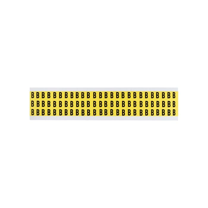 Repositionable Individual Number and Letter Labels