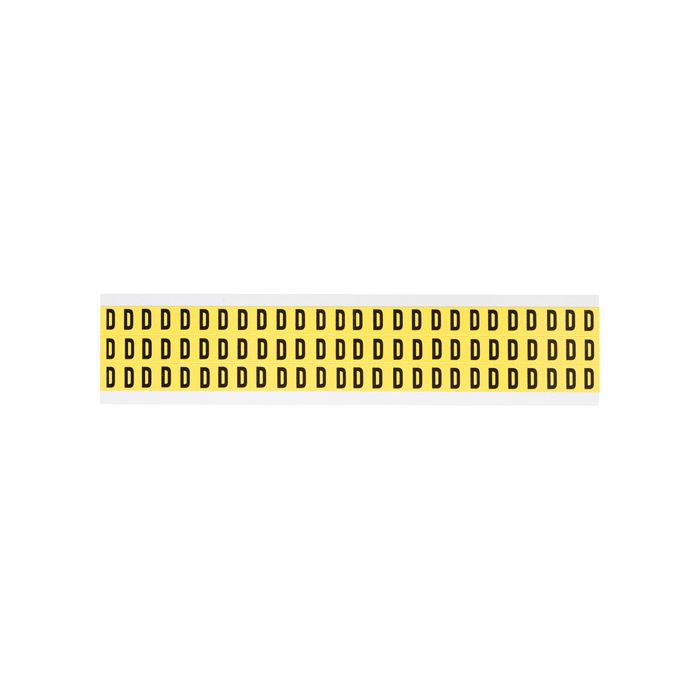 Repositionable Individual Number and Letter Labels