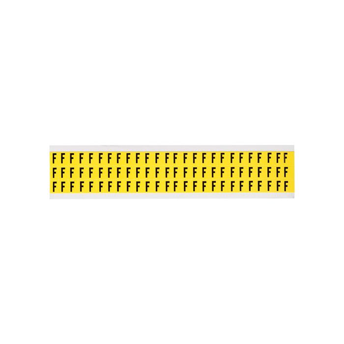 Repositionable Individual Number and Letter Labels