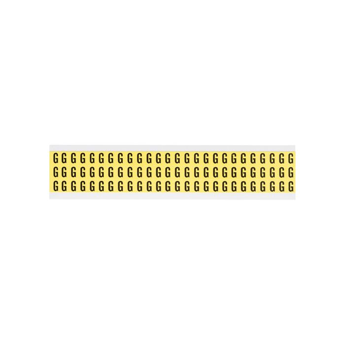 Repositionable Individual Number and Letter Labels