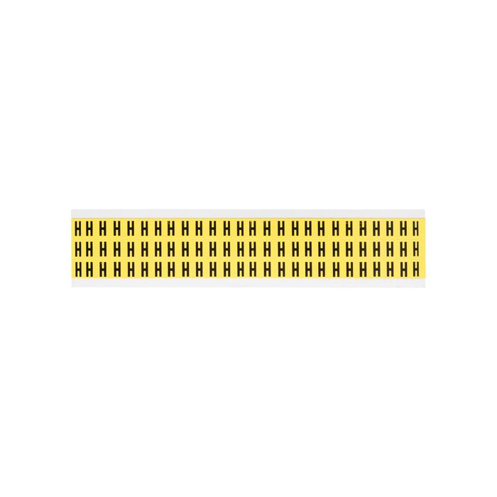 Repositionable Individual Number and Letter Labels