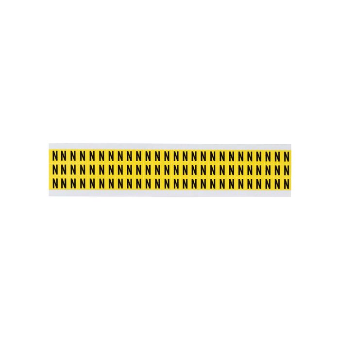 Repositionable Individual Number & Letter Labels