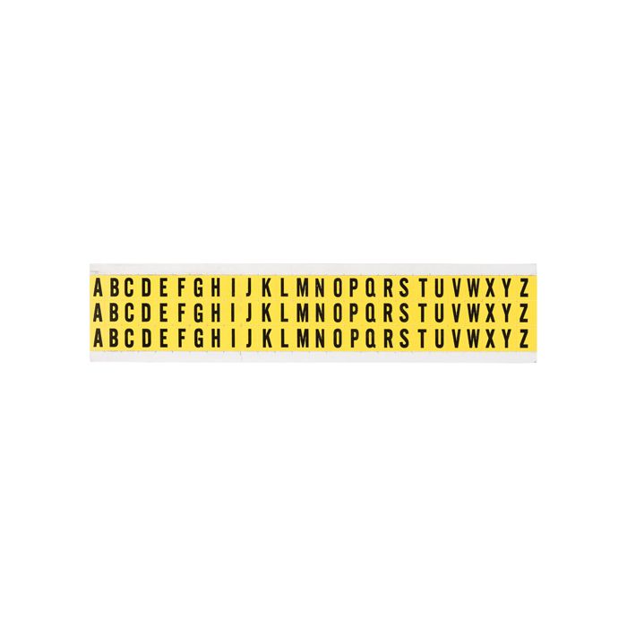 Repositionable Individual Number and Letter Labels Set