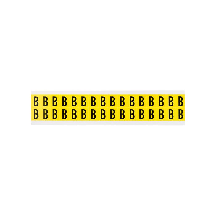 Repositionable Individual Number and Letter Labels