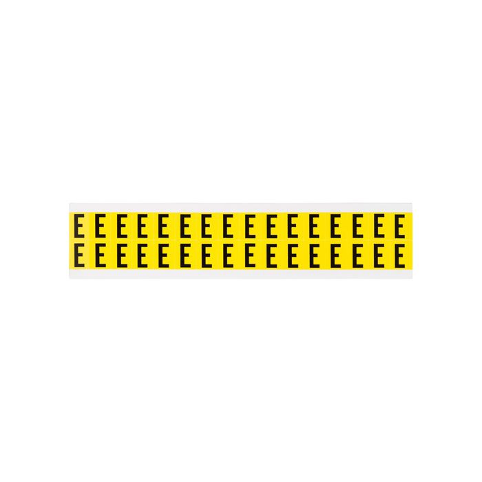 Repositionable Individual Number and Letter Labels