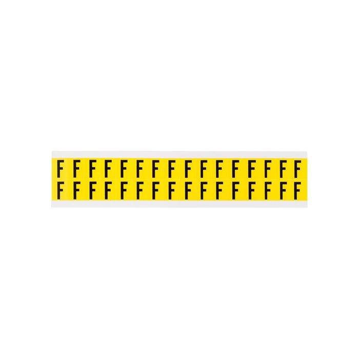 Repositionable Individual Number and Letter Labels