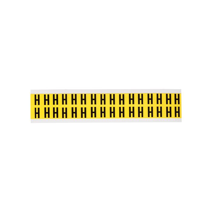 Repositionable Individual Number and Letter Labels
