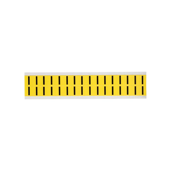 Repositionable Individual Number and Letter Labels