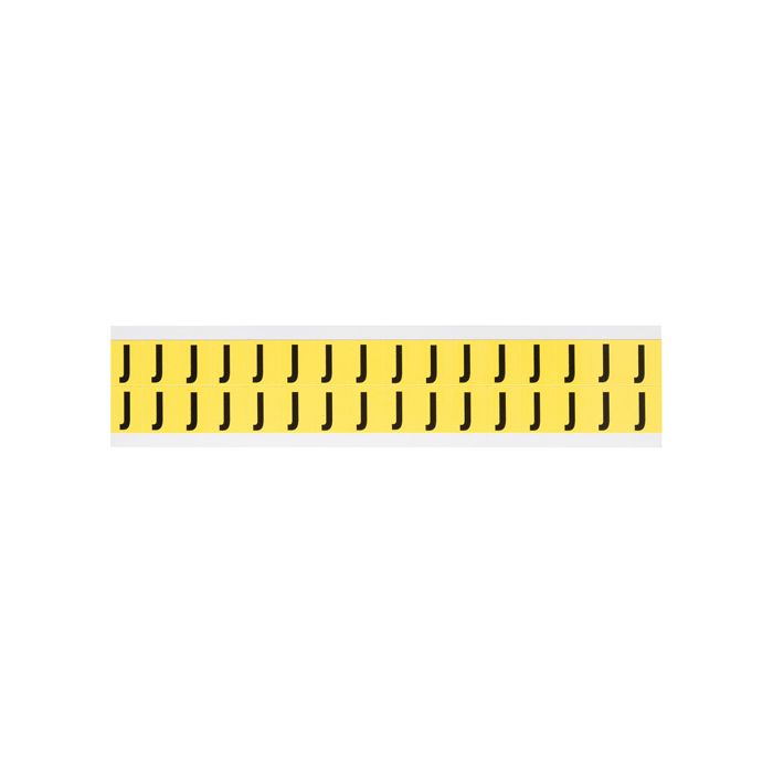 Repositionable Individual Number and Letter Labels
