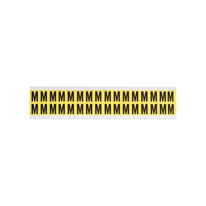 Repositionable Individual Number & Letter Labels
