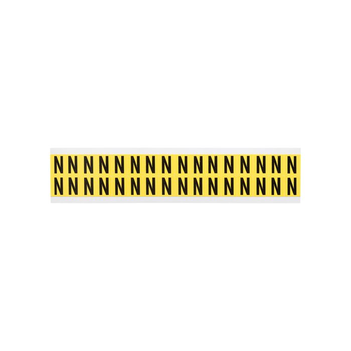 Repositionable Individual Number & Letter Labels