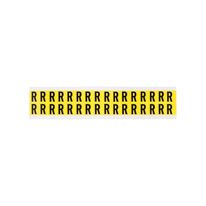 Repositionable Individual Number & Letter Labels