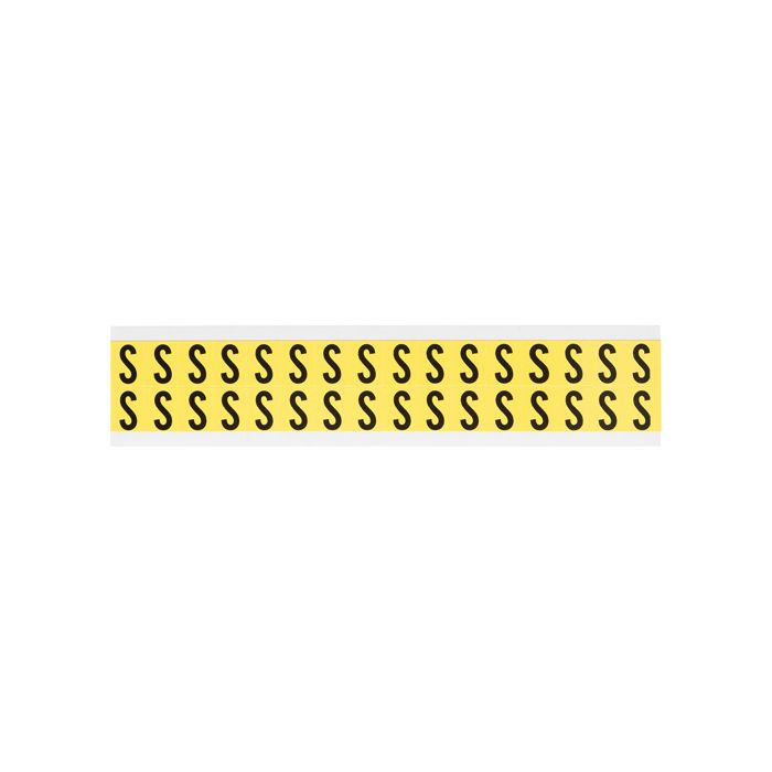 Repositionable Individual Number & Letter Labels