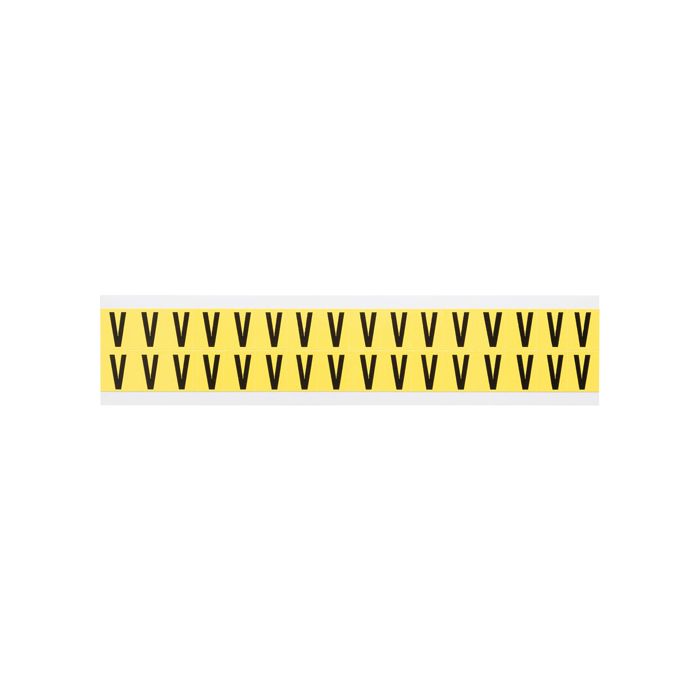 Repositionable Individual Number & Letter Labels