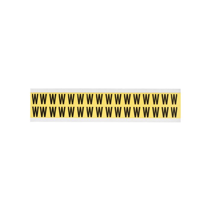 Repositionable Individual Number & Letter Labels