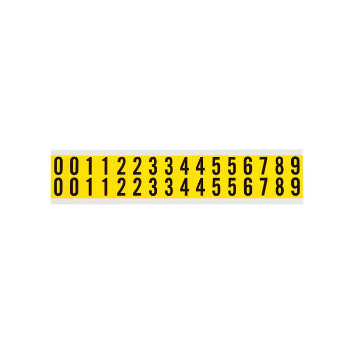 Repositionable Individual Number and Letter Labels Set