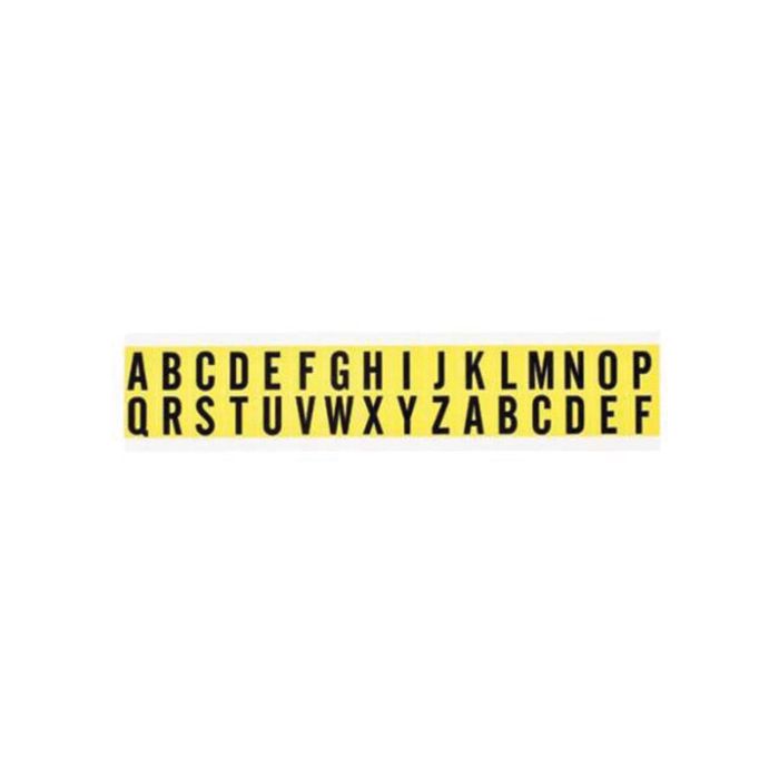 Repositionable Individual Number and Letter Labels Set
