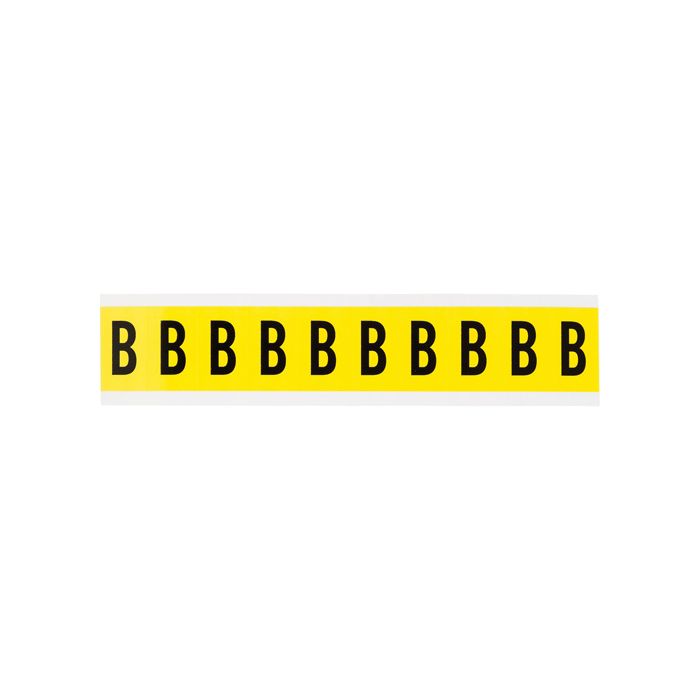 Repositionable Individual Number and Letter Labels