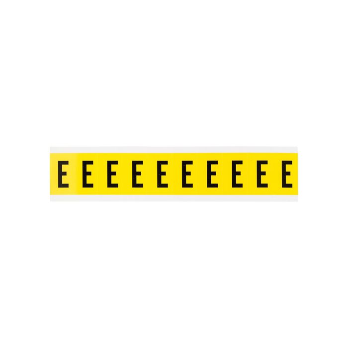 Repositionable Individual Number and Letter Labels