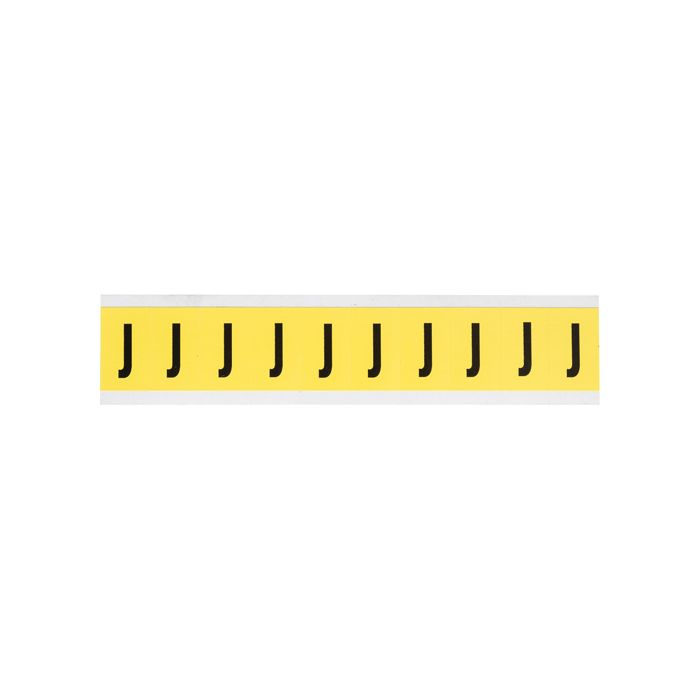 Repositionable Individual Number and Letter Labels