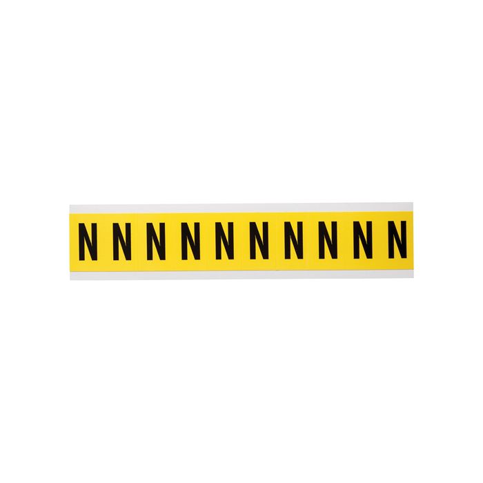 Repositionable Individual Number & Letter Labels