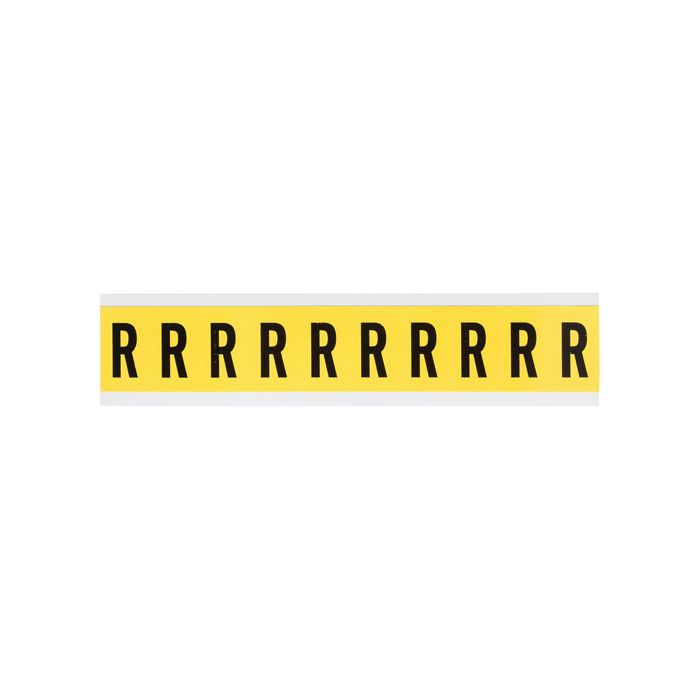 Repositionable Individual Number & Letter Labels