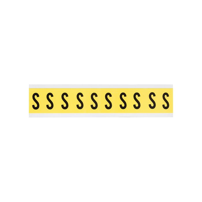 Repositionable Individual Number & Letter Labels