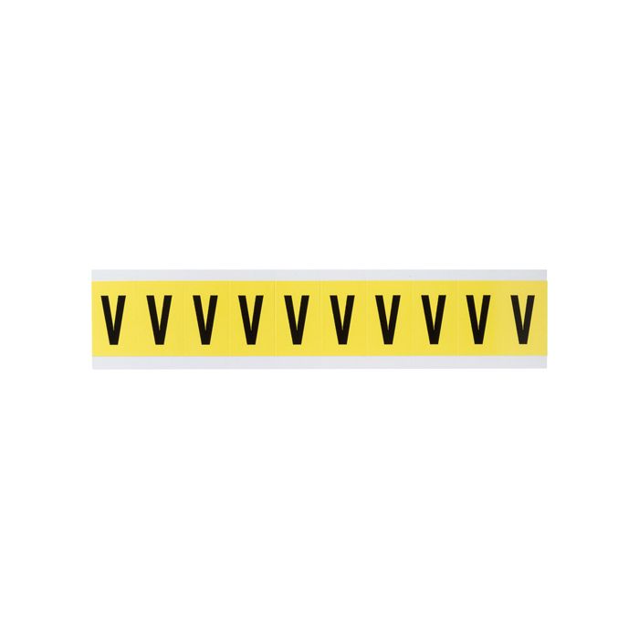 Repositionable Individual Number & Letter Labels