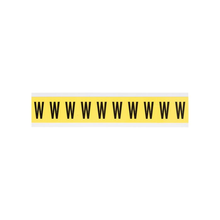 Repositionable Individual Number & Letter Labels