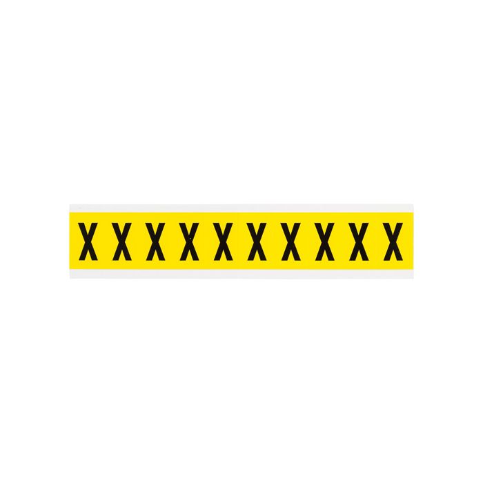 Repositionable Individual Number & Letter Labels