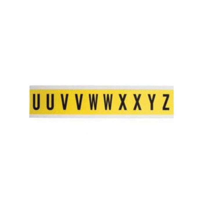 Repositionable Individual Number and Letter Labels