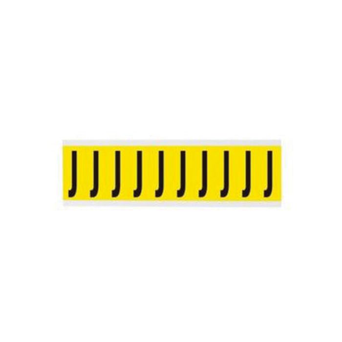 Repositionable Individual Number and Letter Labels