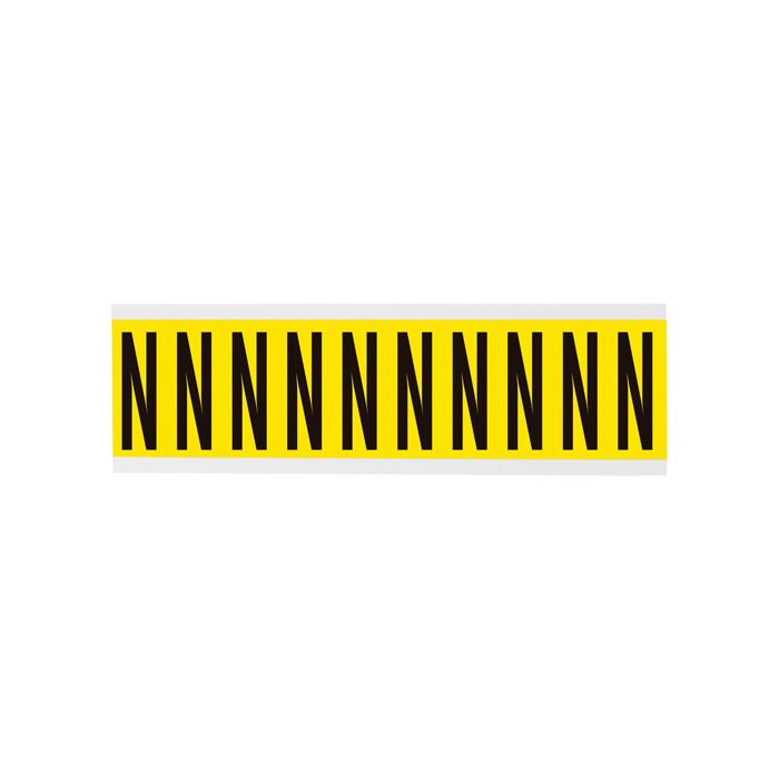 Repositionable Individual Number & Letter Labels