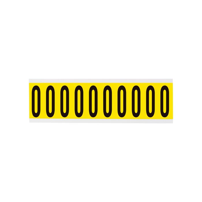 Repositionable Individual Number & Letter Labels